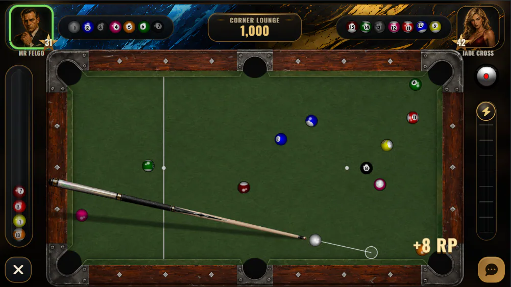 Pool Ball Server 8BallClub | Online Multiplayer Pool Game